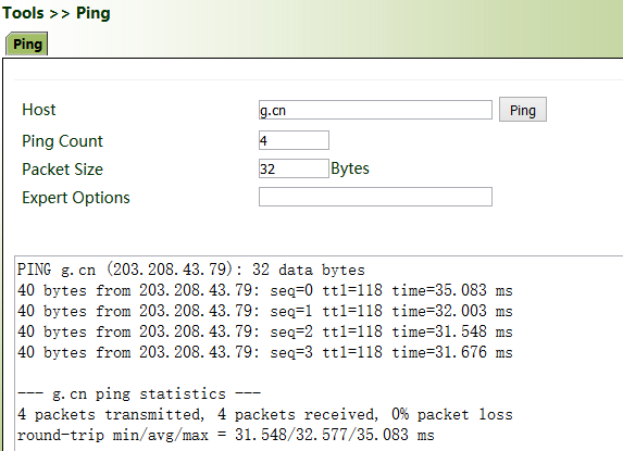 Ping Tool