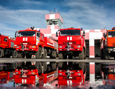 Gestión de flotas para camiones de bomberos con VG710 Vehicle Gateway