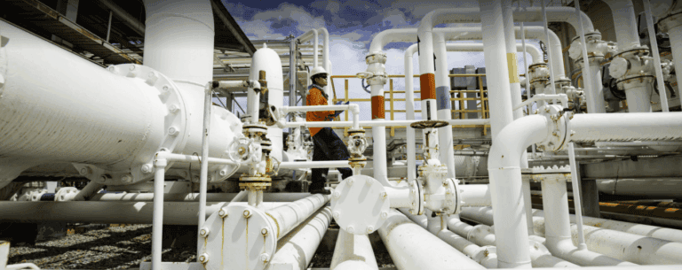 Control room monitoring urban district heating network with IoT sensors