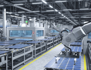 Solución de fábrica digital 5G con el router industrial 5G IR624