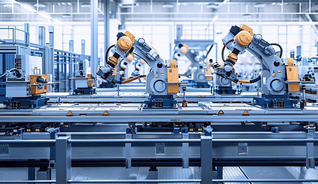 Industrial Robots Monitoring with the IR624 5G Industrial Router