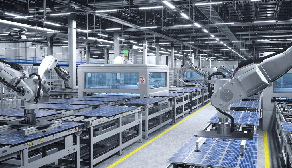 Solución de fábrica digital 5G con el router industrial 5G IR624