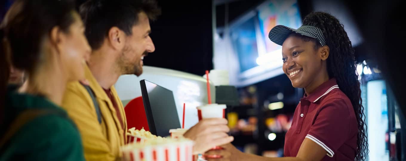 Bannière pour solution de réseau 5G pour chaînes de burgers