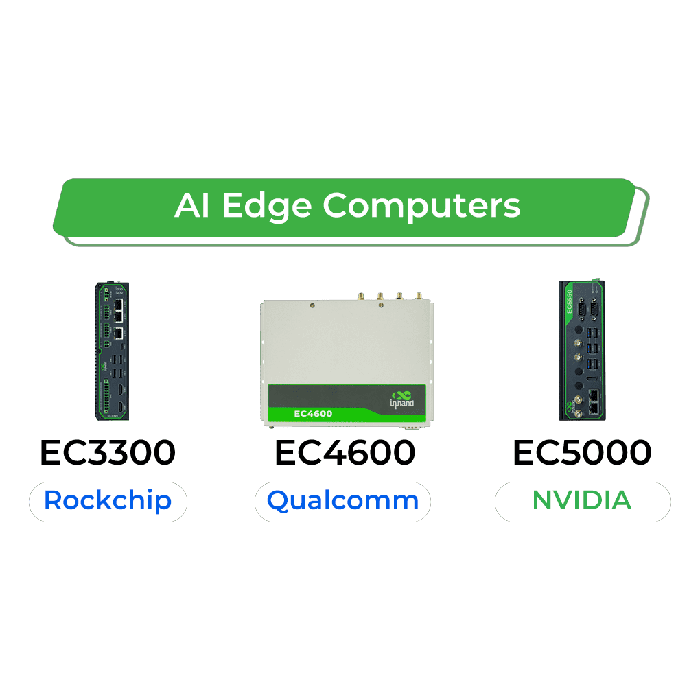 أجهزة الحوسبة الطرفية للذكاء الاصطناعي الصناعي لنشر النماذج بسرعة على منصات NVIDIA و Qualcomm