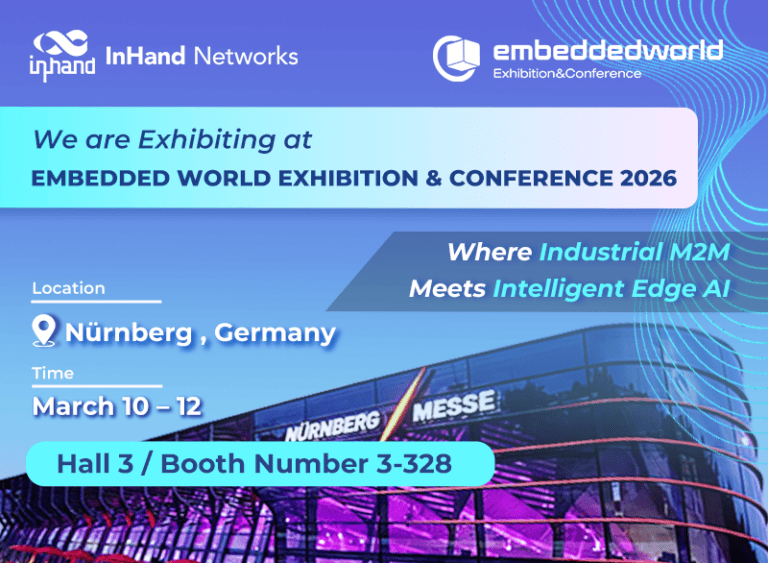 InHand Networks Exhibiting at Embedded World 2026