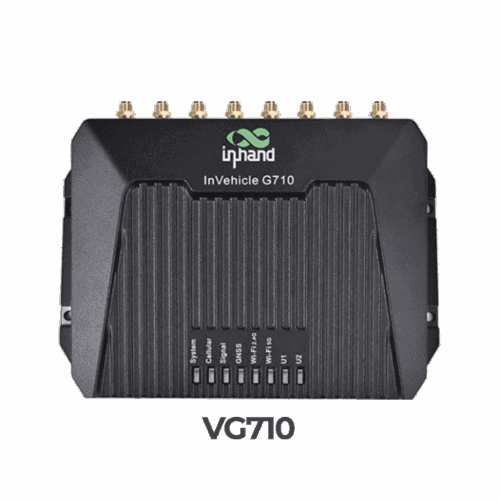 VG710 5G Vehicle Gateway specs 5G Vehicle Gateway VG710 with multiple connectivity ports and edge computing capabilities