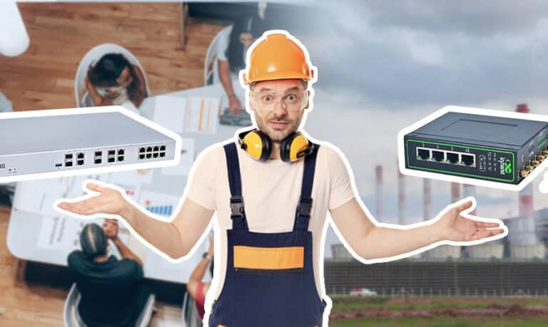 routeur industriel vs routeur domestique