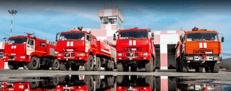 VG710-H IoT gateway installed in fire truck for fleet management and connectivity