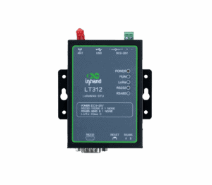 Düşük güç tüketimi ve seri veri bağlantısı özelliklerine sahip LT312 LoRaWAN uç ağ geçidi cihazı.