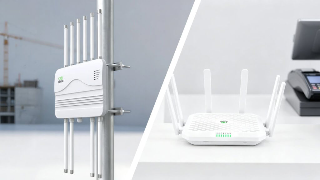 Die drahtlosen Einheiten FWA02 und ODU2002 sind von T-Mobile für industrielle LTE-Einsätze zertifiziert.