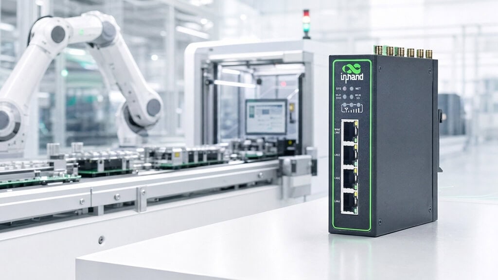 IR624 5G industrial router certified by AT&T, Verizon and T-Mobile for reliable multi-site connectivity