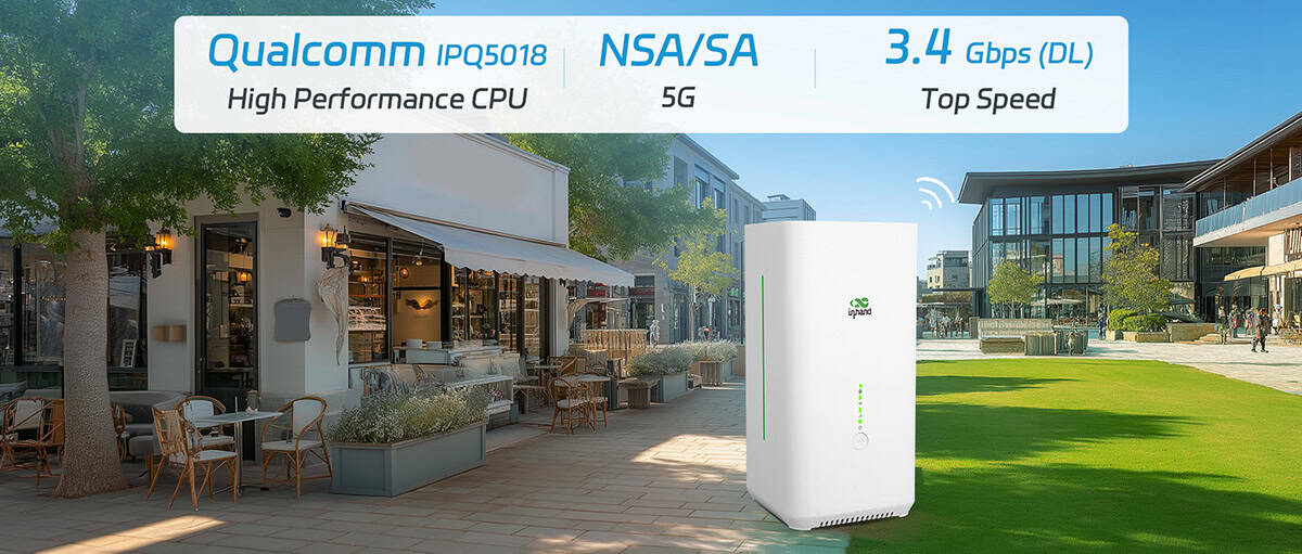 Der InHand CPE02 5G-Router bietet Unternehmensnetzwerken Hochgeschwindigkeitsverbindungen und intelligentes Management.