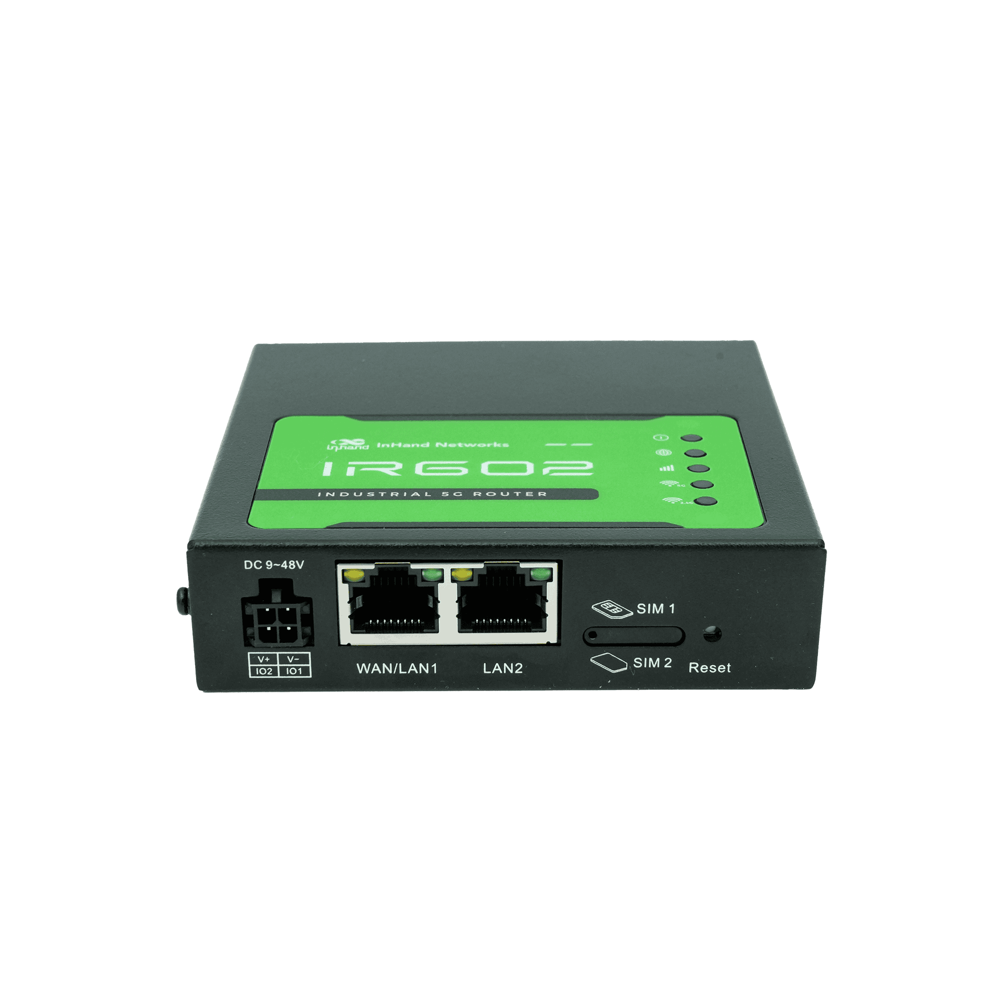 IR602 2.5GbE and GbE ports