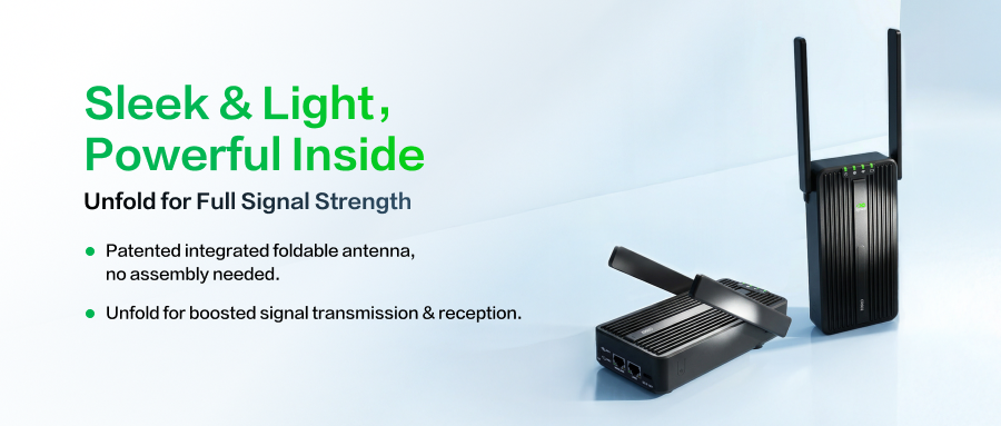 CR602 sleek lightweight foldable antenna no assembly needed