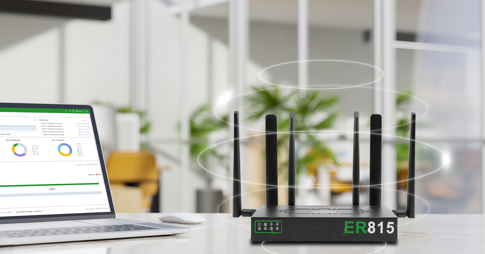 InHand Edge router ER815 provides enterprise-level networks