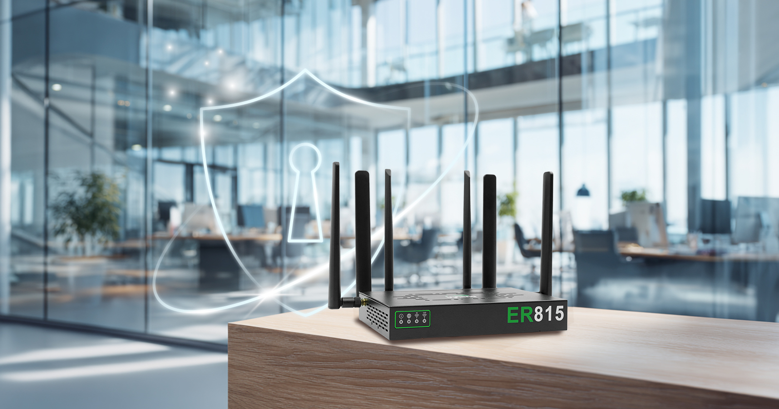 ER815 features enterprise-level security protection