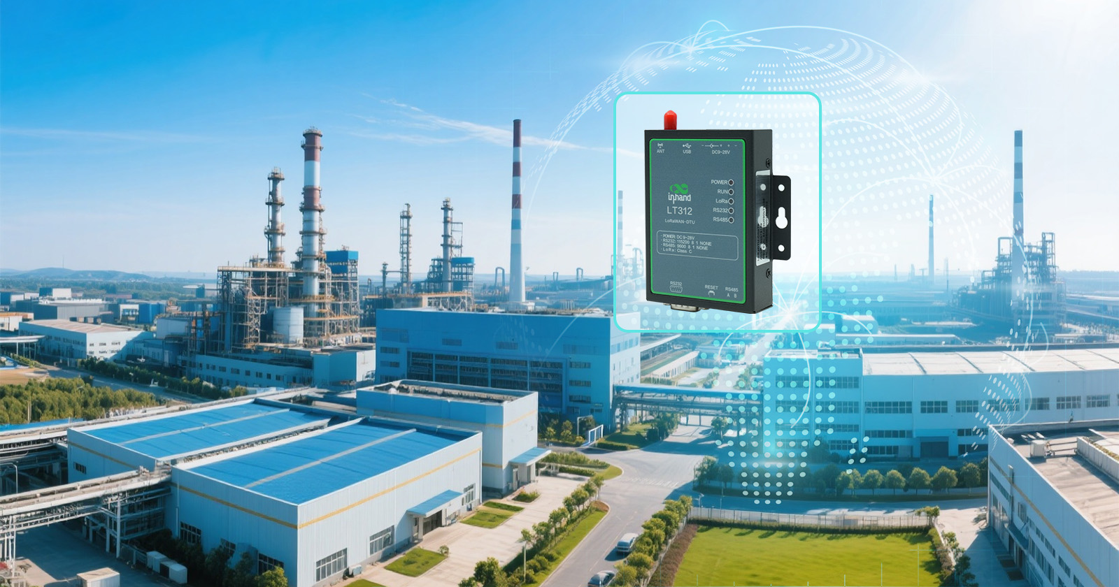 LT312 LoRaWAN Data Terminal-Excellent RF Performance