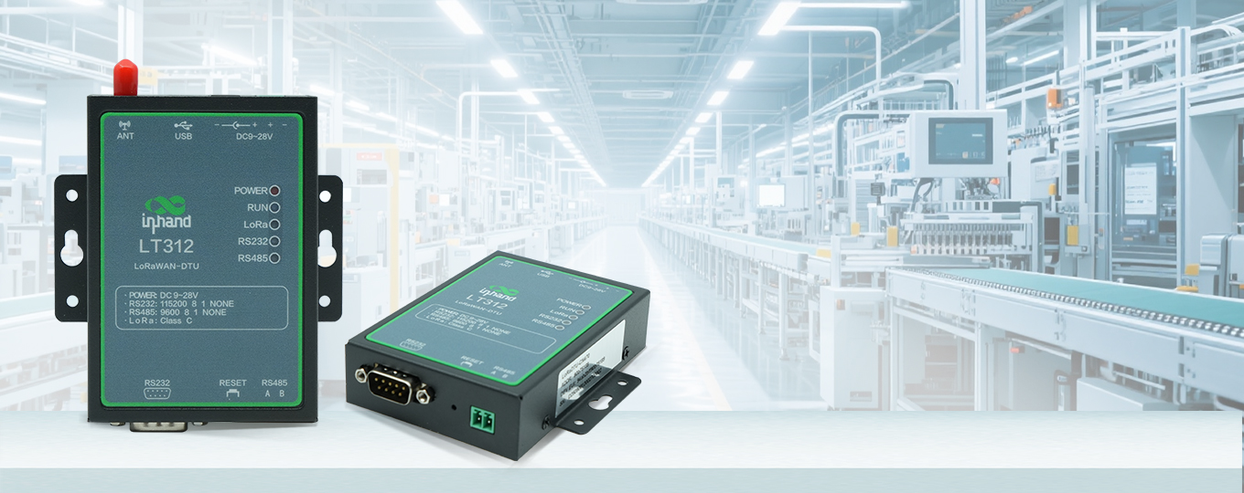 InHand LoRaWAN Gateway: 2,000-node capacity, 15 km range, dual SIM redundancy & multi-layer security for industrial/smart city IoT.